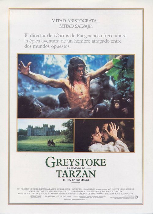 Смотреть Грейстоук: Легенда о Тарзане, повелителе обезьян онлайн в HD качестве 720p-1080p